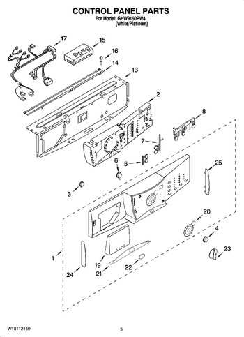 duet washer parts diagram