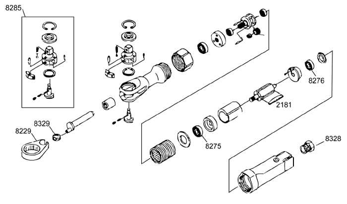 ratchet parts diagram