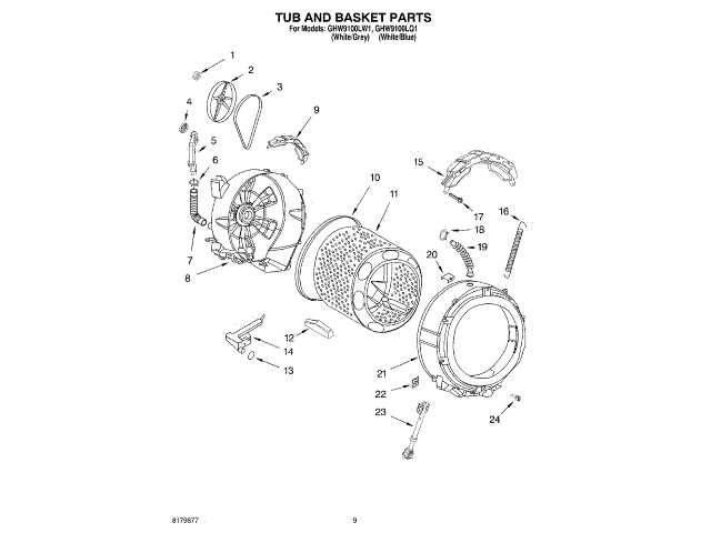 kenmore series 700 washer parts diagram