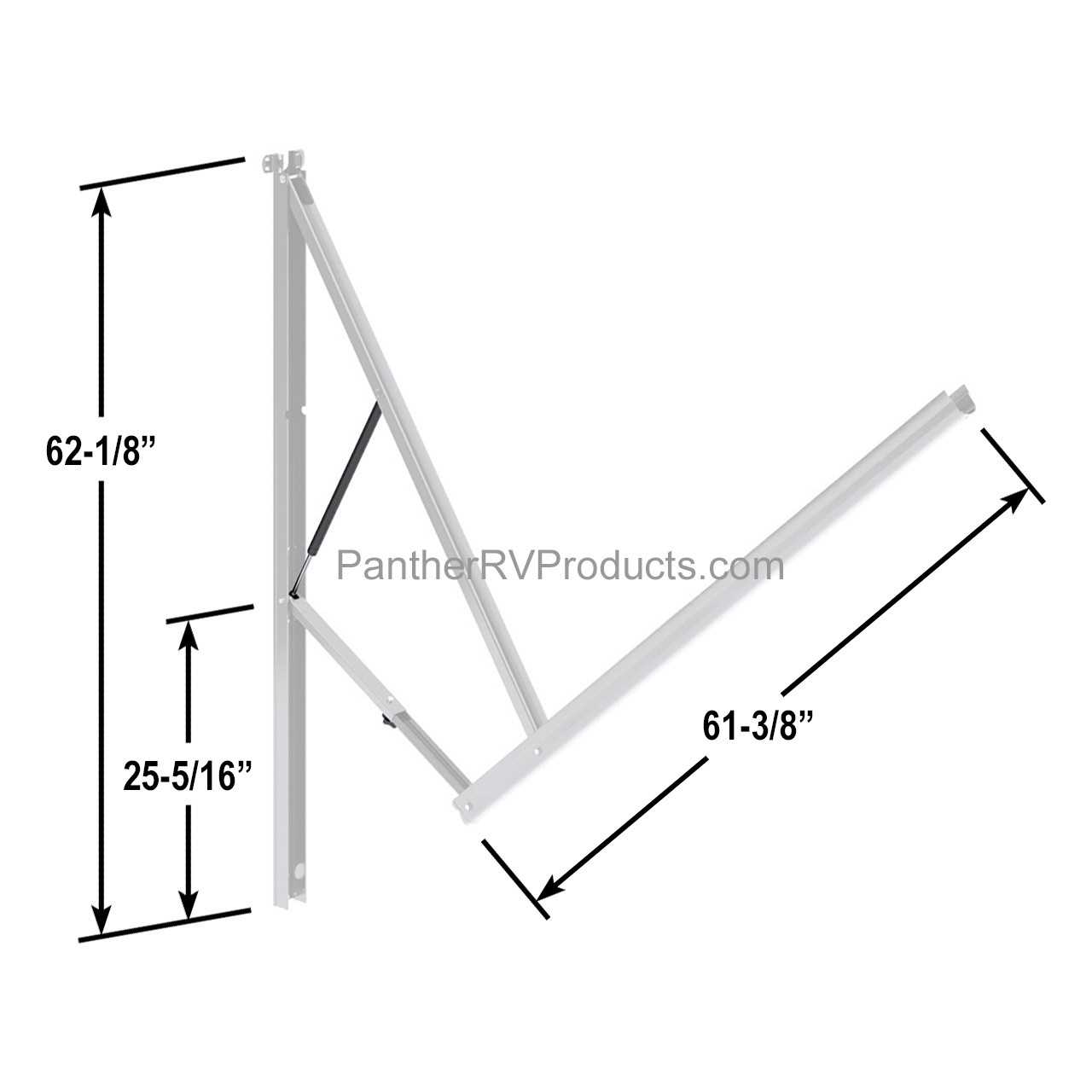 camper awning parts diagram