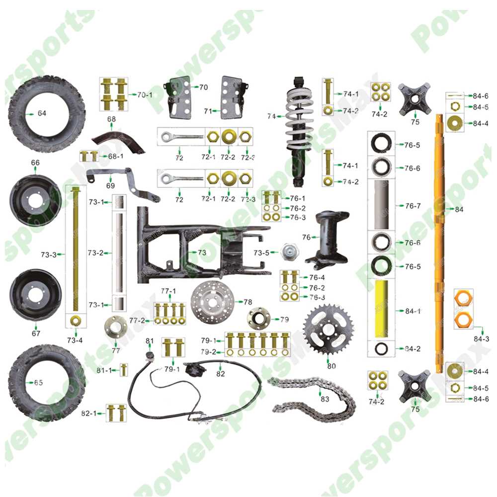 coolster 125cc atv parts diagram