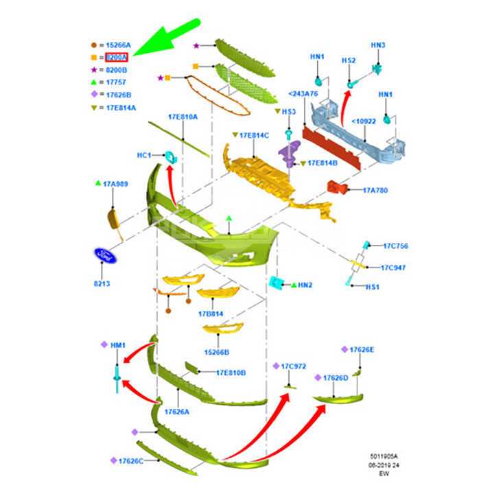 ford focus parts diagram