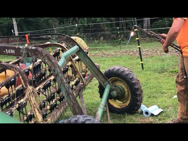 john deere 640 hay rake parts diagram