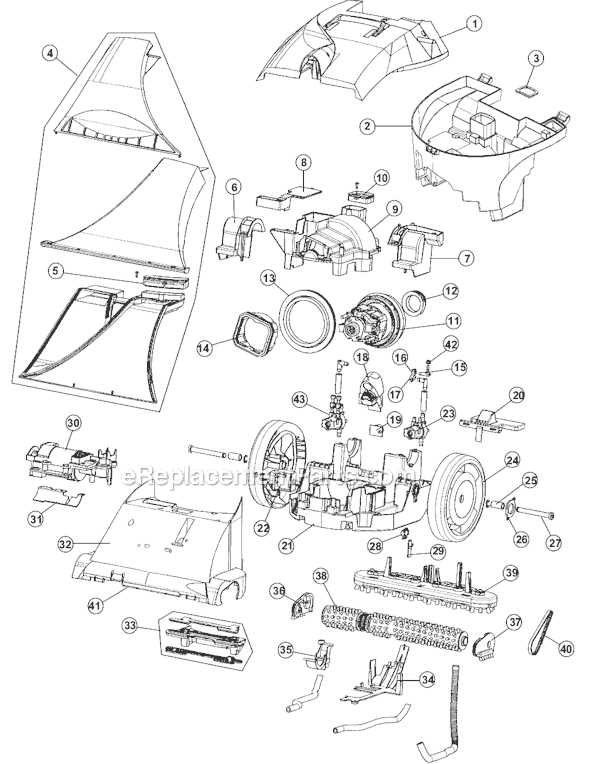 hoover fh52000 parts diagram