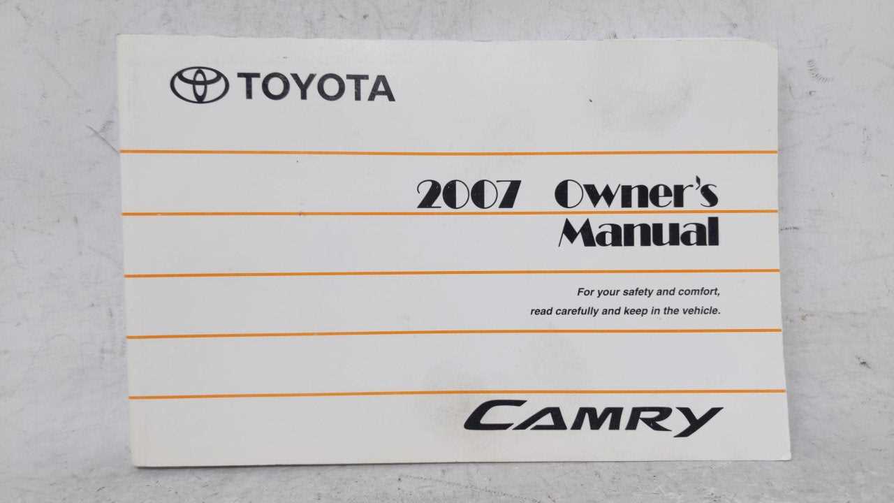 2007 toyota camry parts diagram