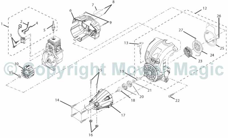 ryobi line trimmer parts diagram