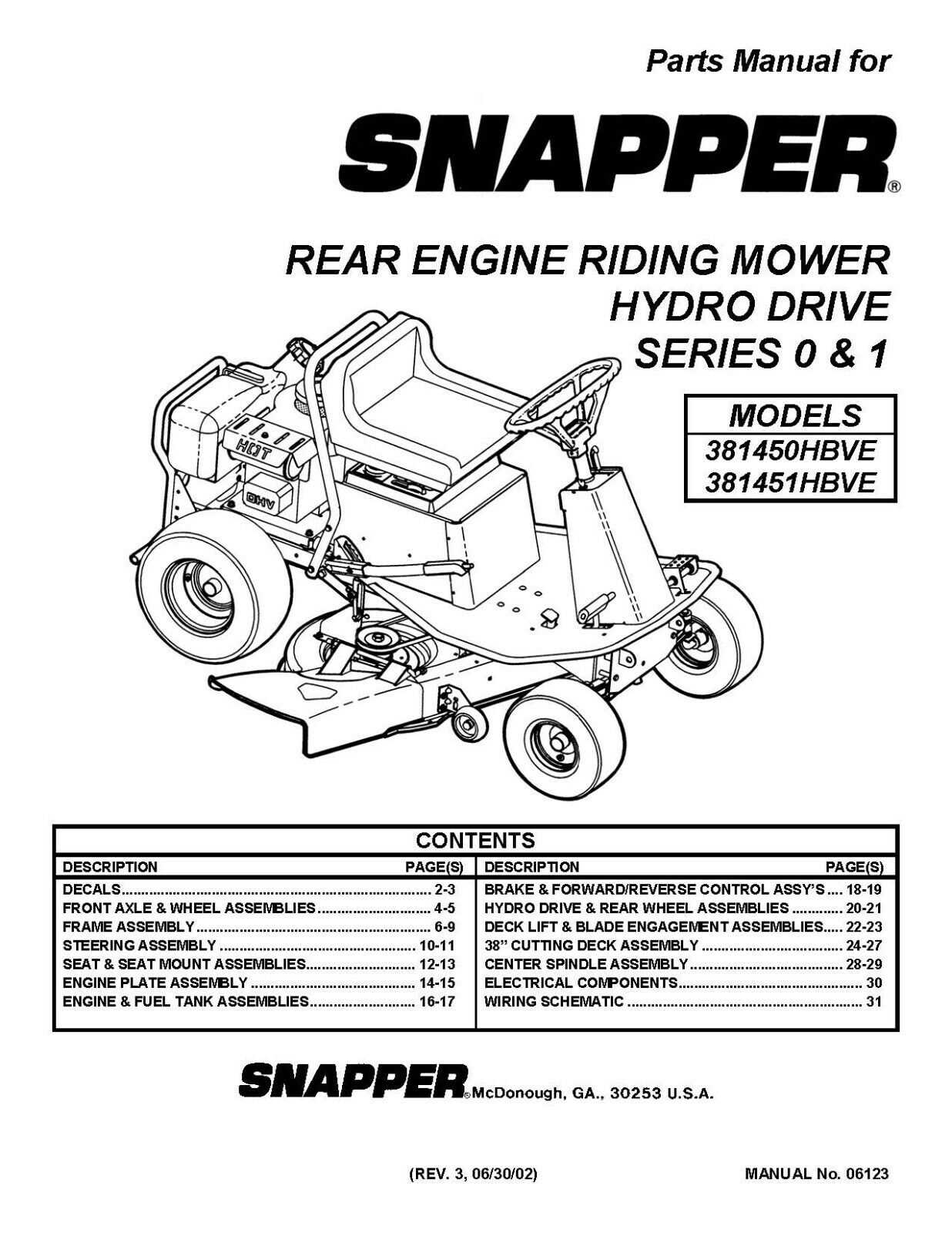 snapper rear engine rider parts diagram