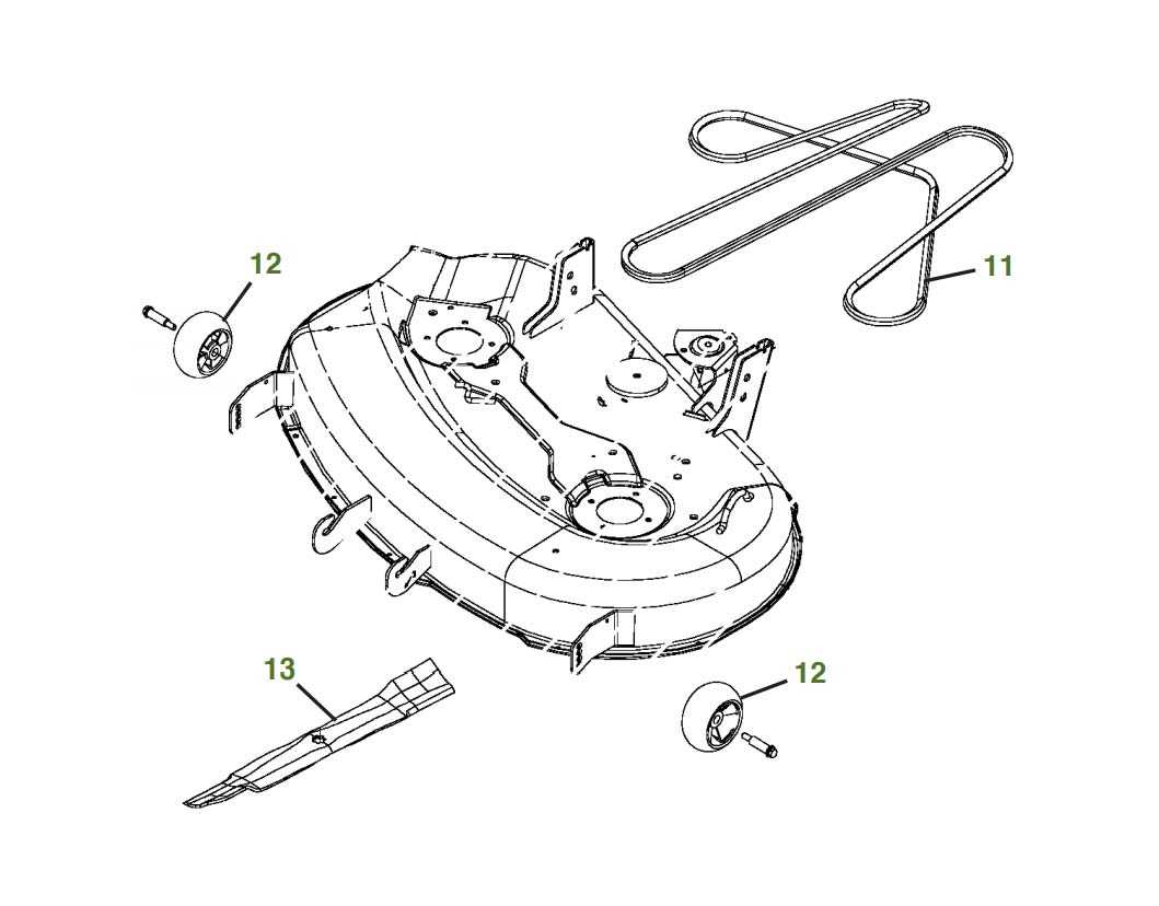 john deere x340 parts diagram