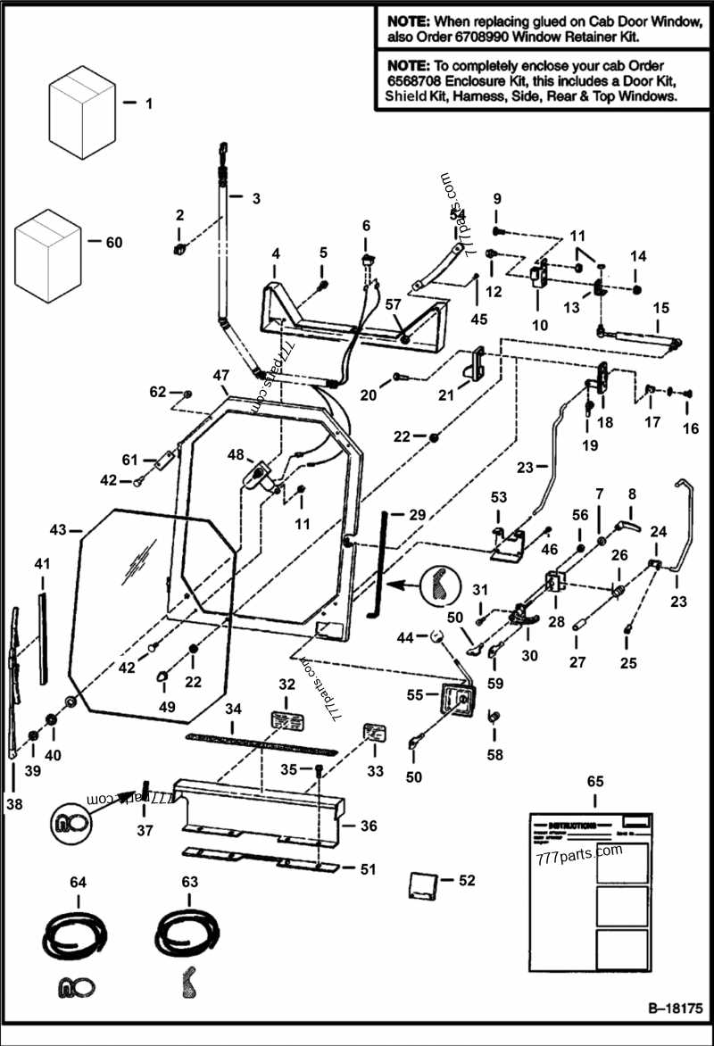 bobcat 743 parts diagram