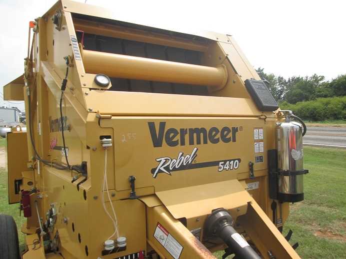 vermeer 5410 rebel parts diagram