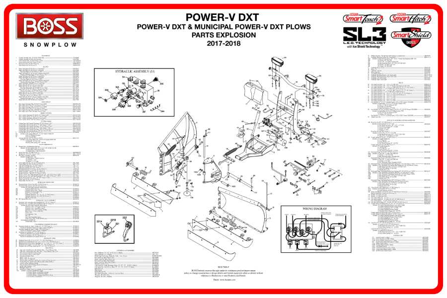 hiniker snow plow parts diagram