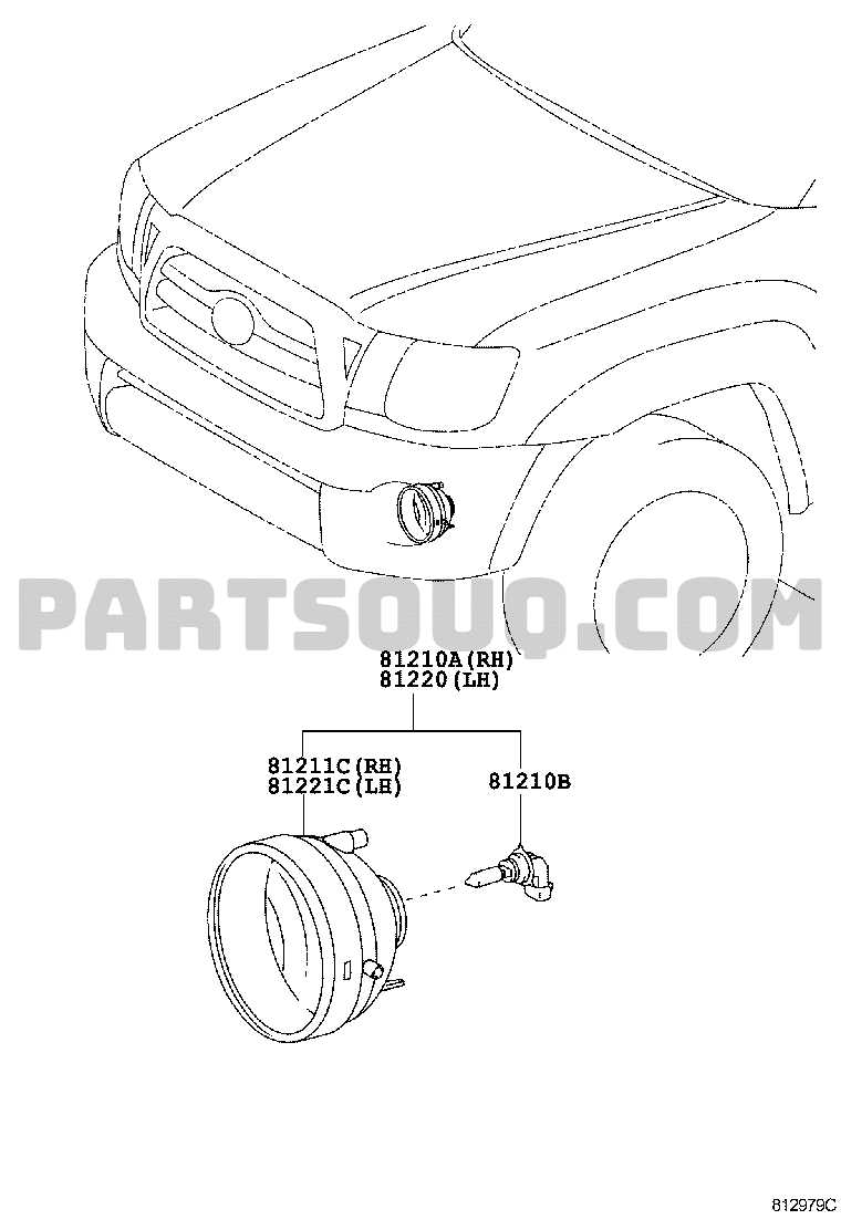 2008 toyota tacoma parts diagram