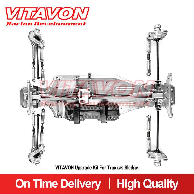 traxxas sledge parts diagram