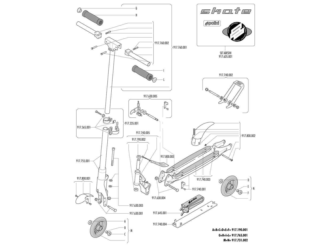 roller skate parts diagram