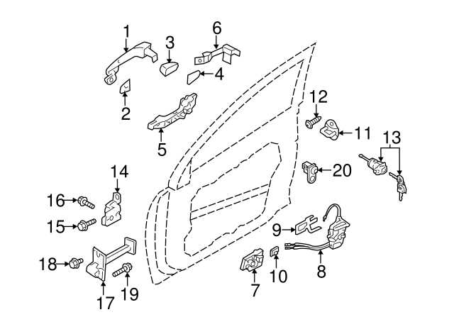 2015 hyundai sonata parts diagram