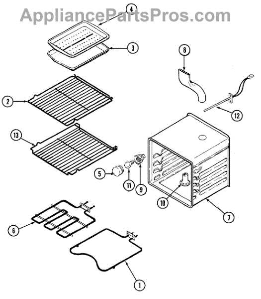 samsung stove parts diagram