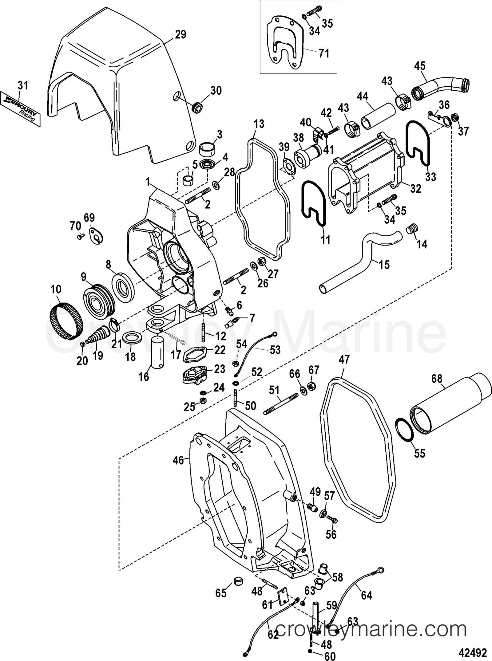 mercruiser bravo 3 outdrive parts diagram