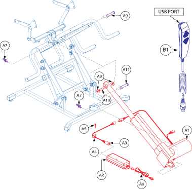 pride lift chair parts diagram