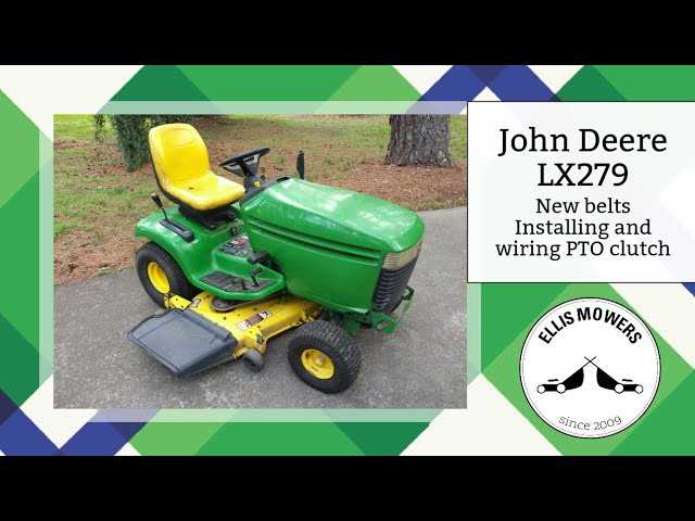 john deere lx277 48c mower deck parts diagram