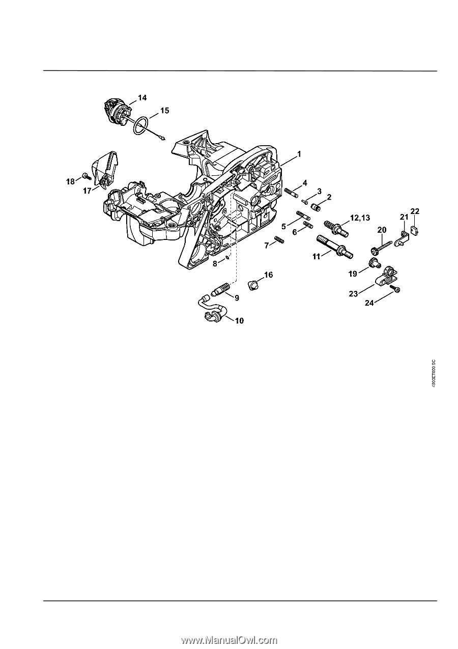 stihl ms 261 parts diagram