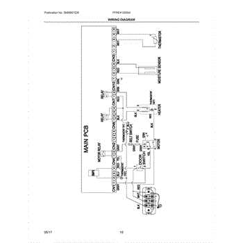 frigidaire dryer parts diagram