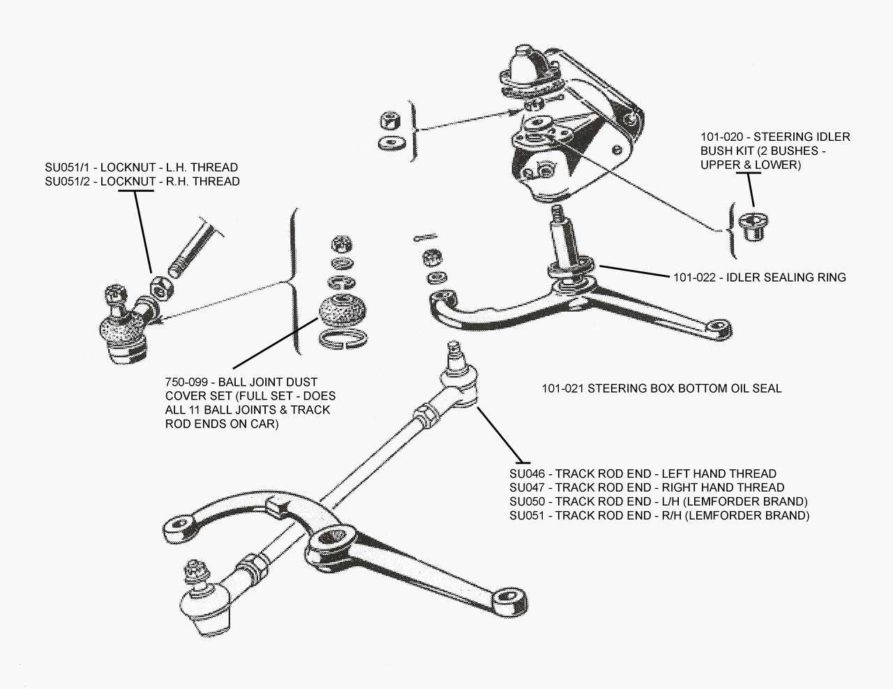 auto suspension parts diagram