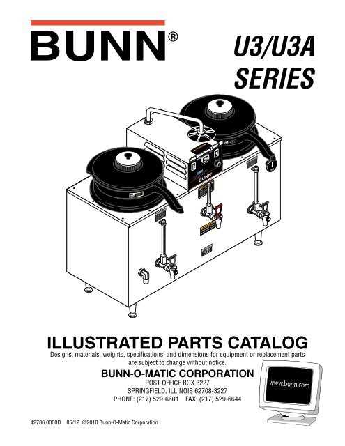 bunn parts diagram