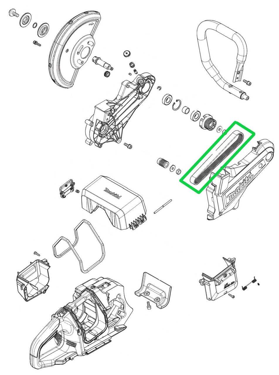 stihl concrete saw parts diagram