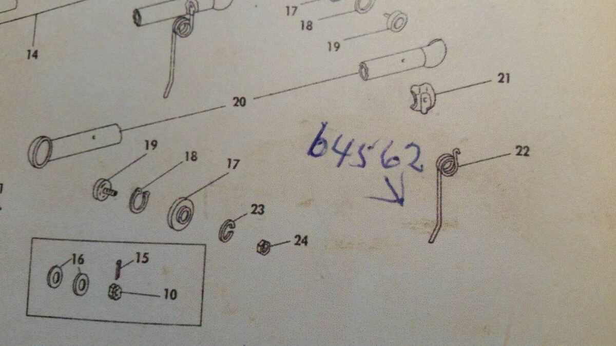 new holland 55 rake parts diagram