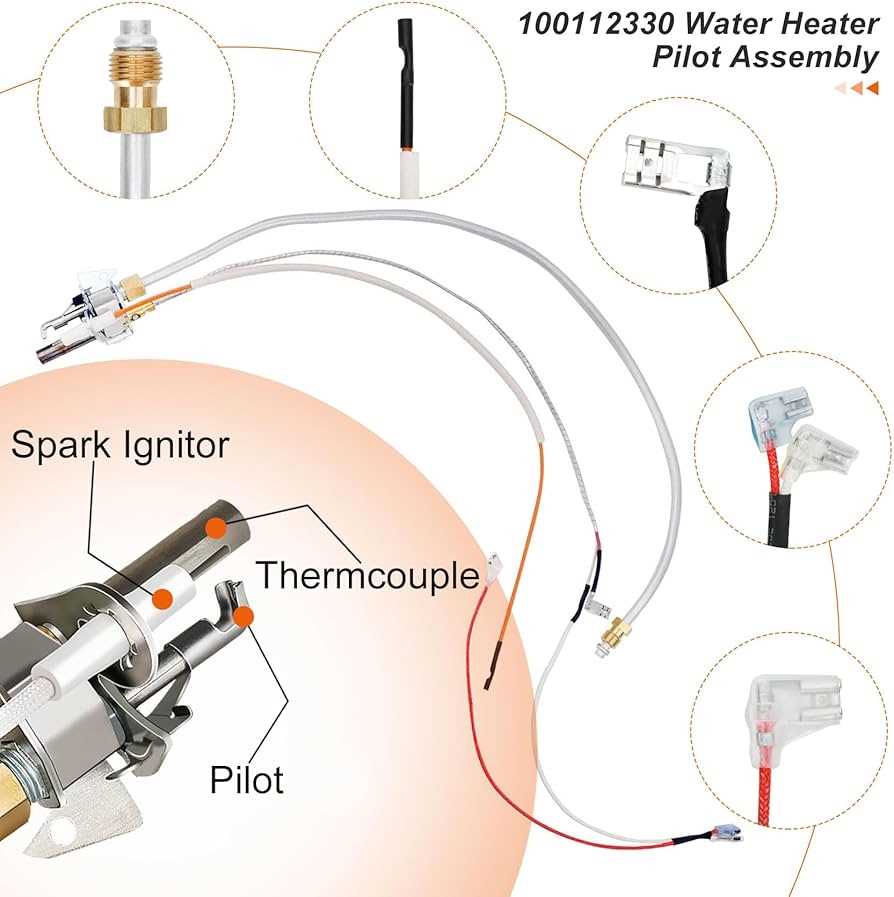 reliance water heater parts diagram