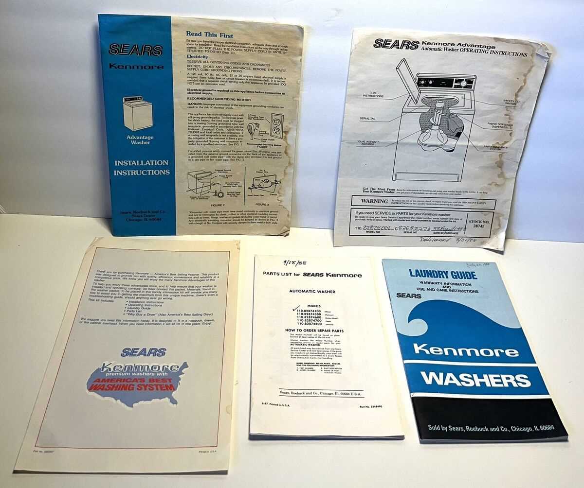 kenmore 80 series washing machine parts diagram