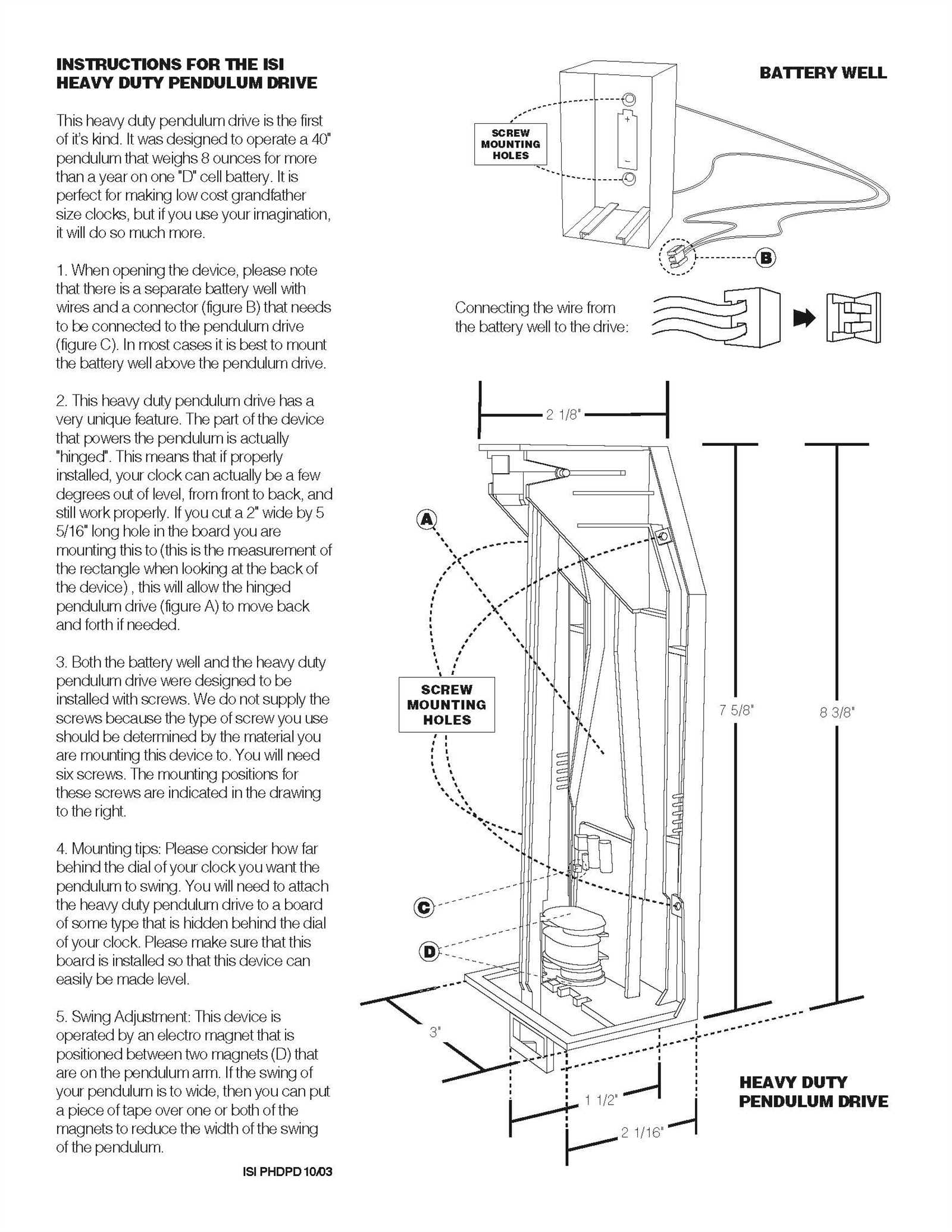 mechanical grandfather clock parts diagram