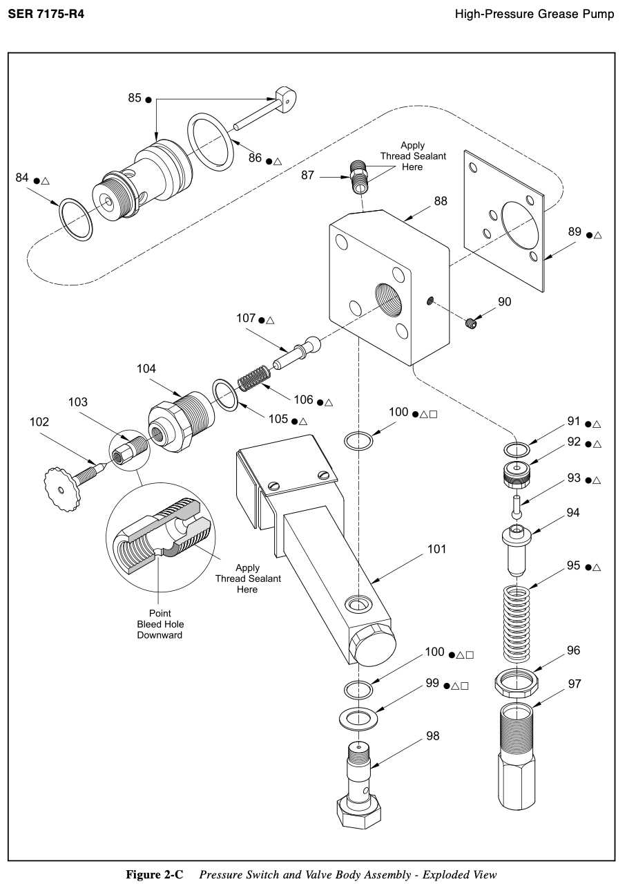 2 ton hydraulic floor jack parts diagram