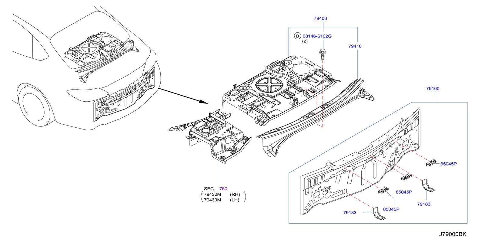 infiniti g37 parts diagram