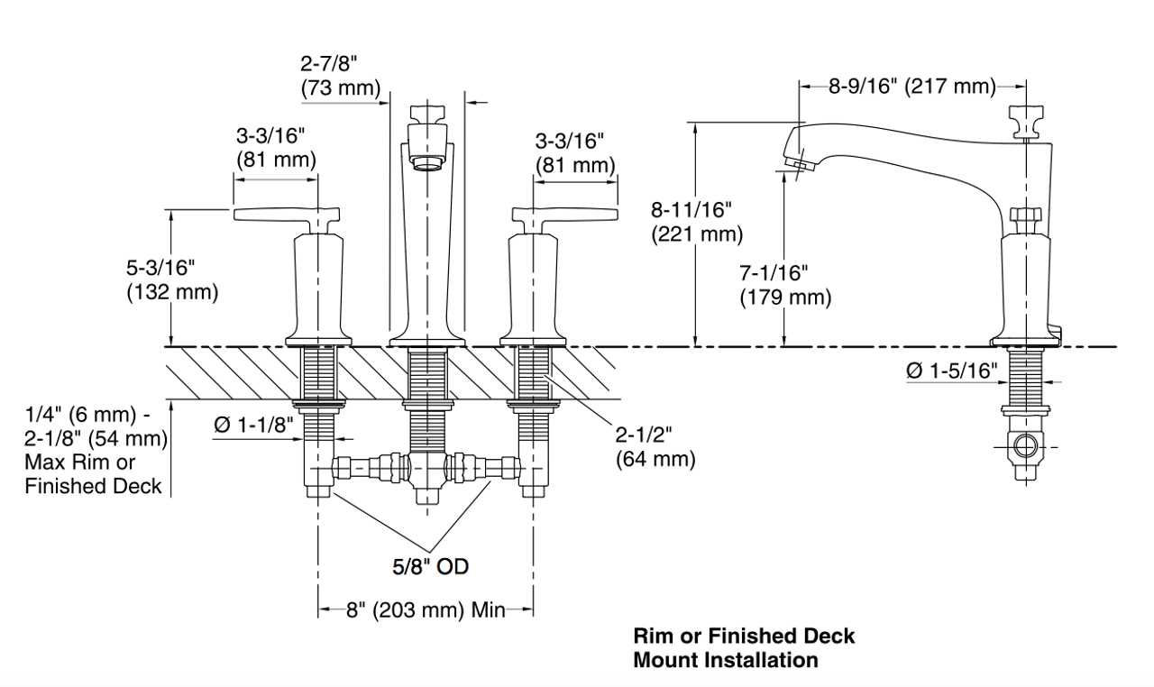 kohler bathroom faucet parts diagram