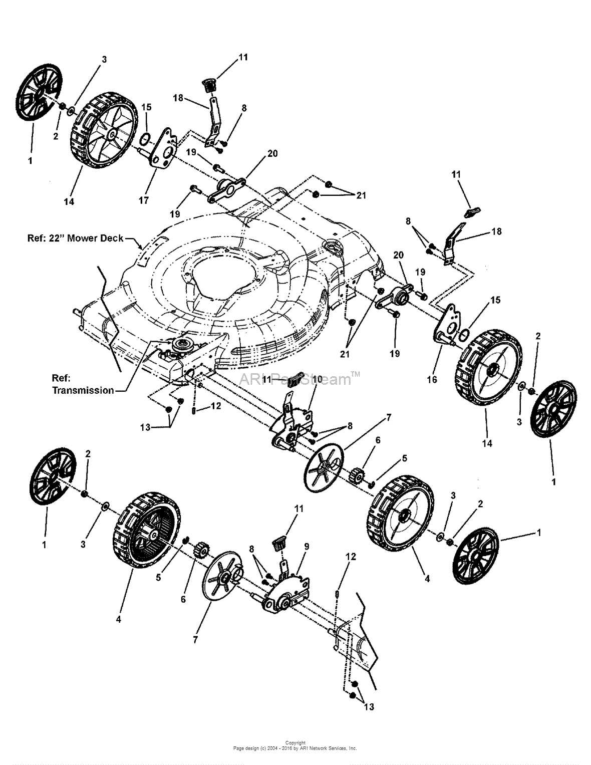 snapper self propelled parts diagram