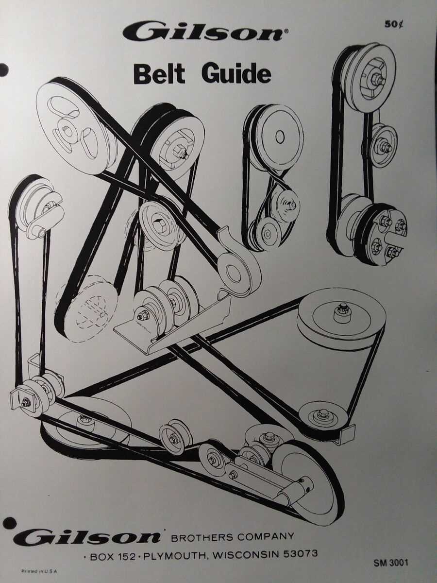 gilson snowblower parts diagram