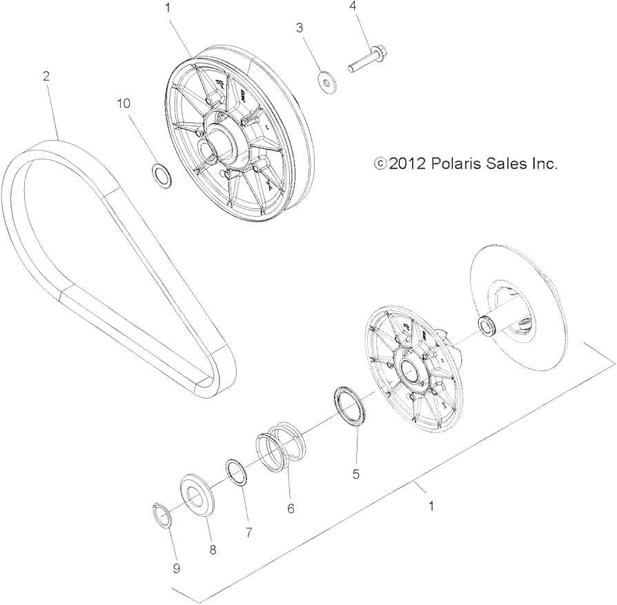 polaris ranger 800 parts diagram