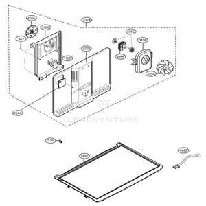 kenmore freezer parts diagram