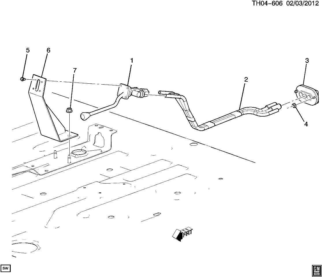 gmc c7500 parts diagram