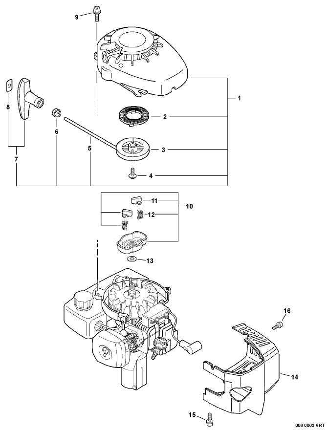 echo parts diagrams