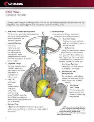 orbit valve parts diagram