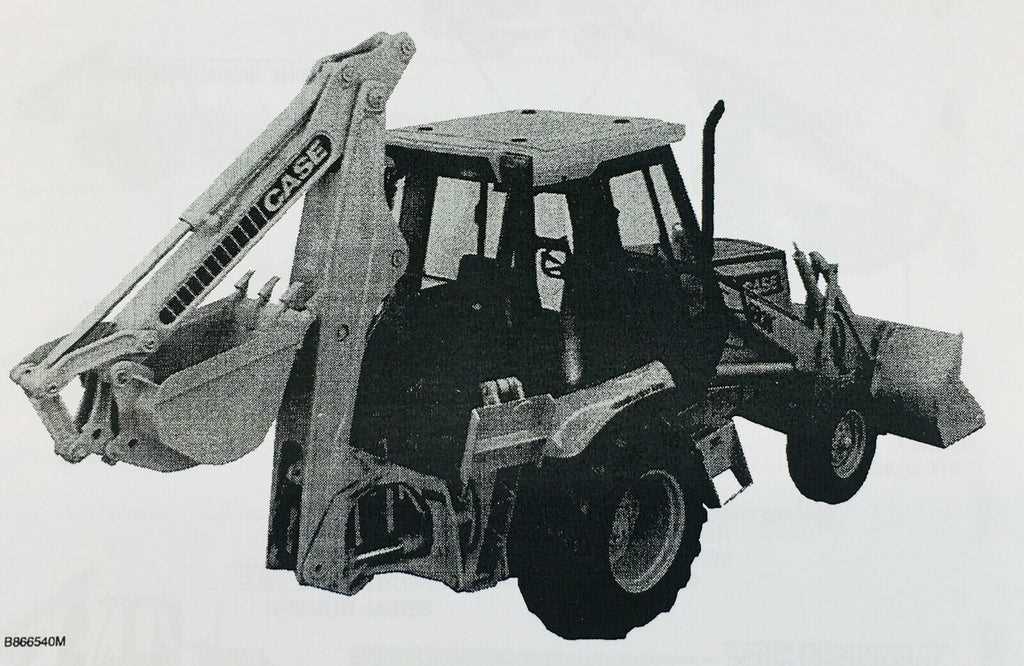 case 580k backhoe parts diagram