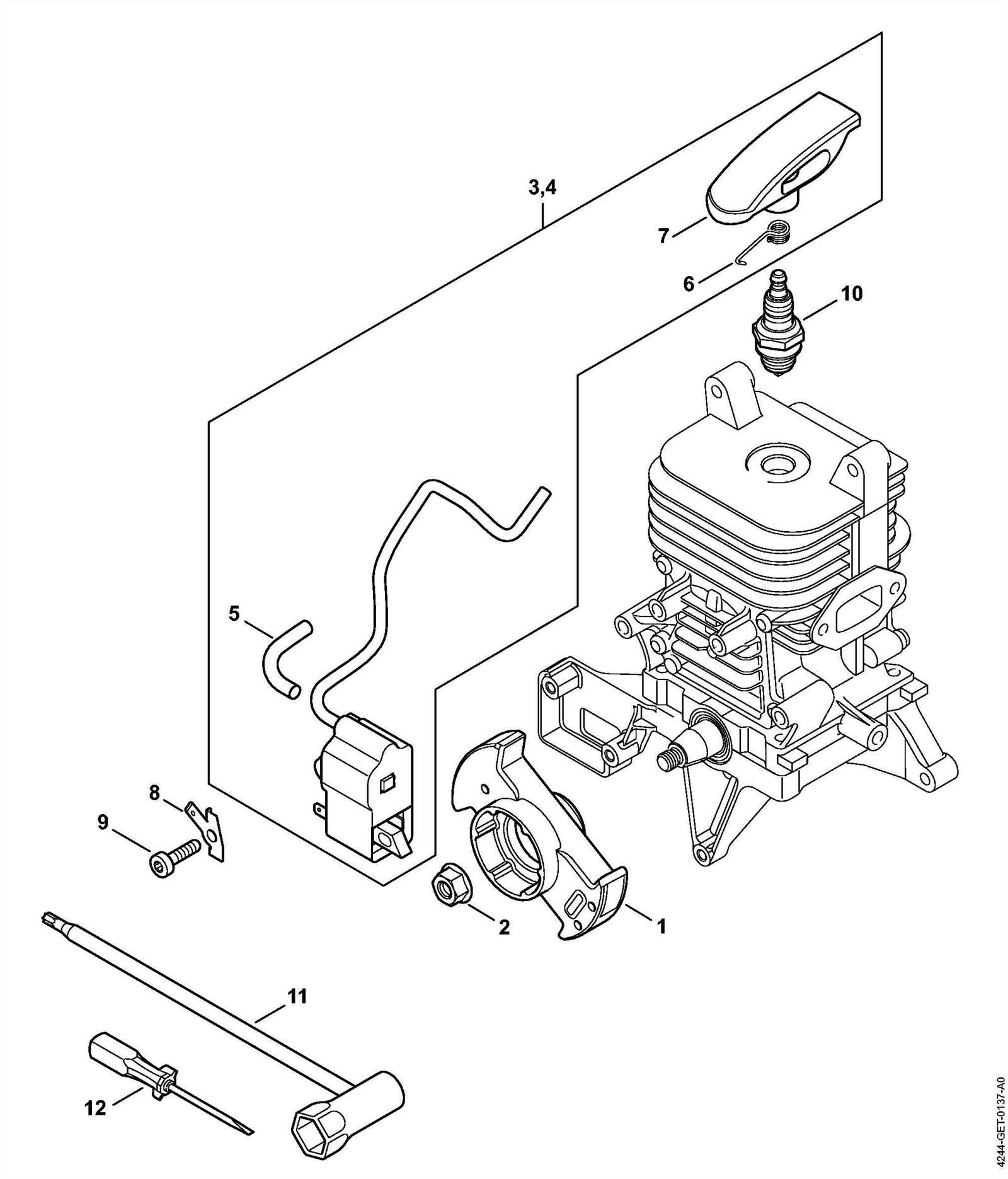 stihl 026 parts diagram