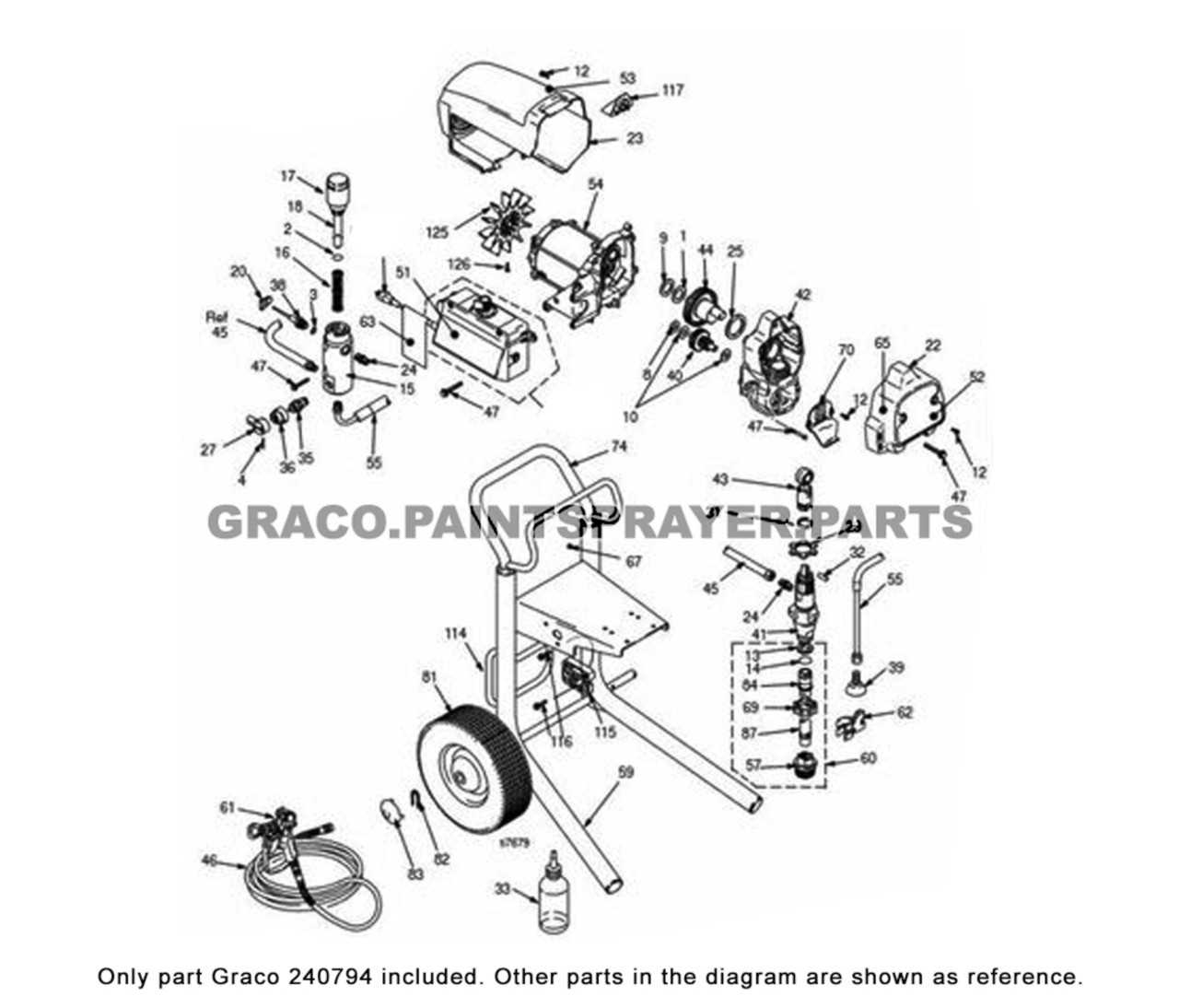 graco 490 parts diagram