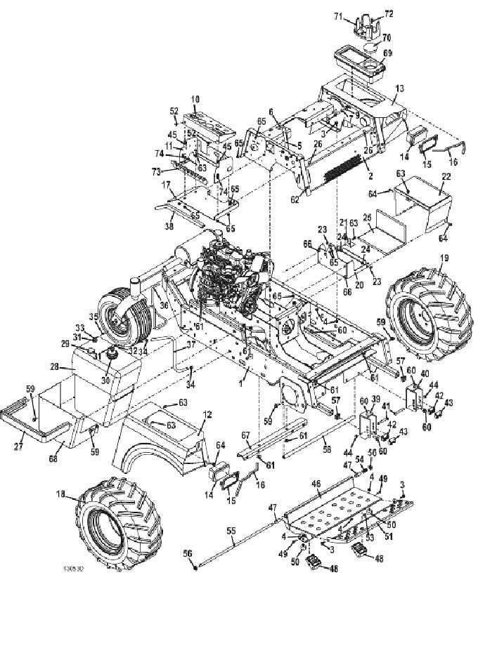 grasshopper 725d parts diagram