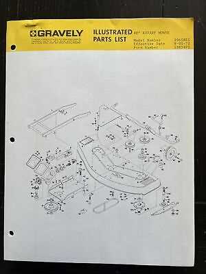 gravely zero turn parts diagram