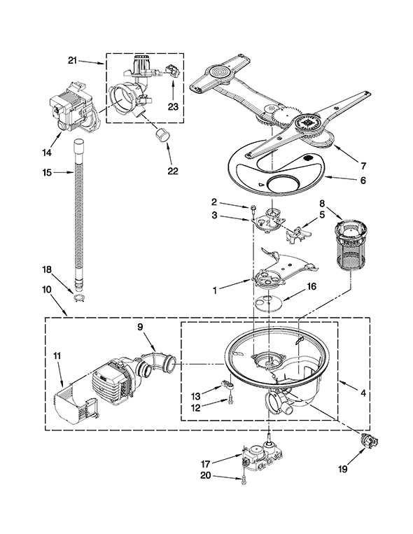 kenmore 665 parts diagram