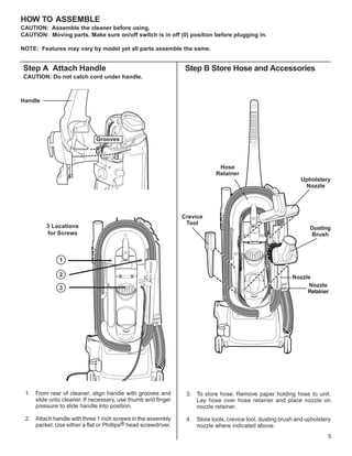 eureka vacuum parts diagram