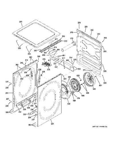 ge top load washer parts diagram